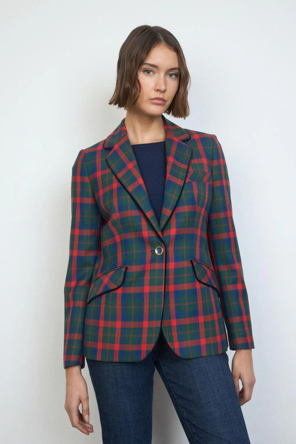 Americana Colenda Azul Marino