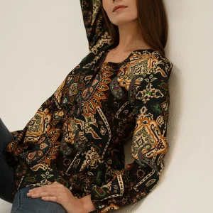 Blusa Aubrey Petroleo