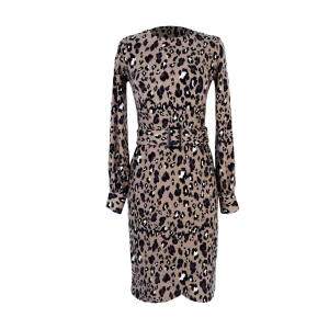 Vestido Midi Animal Color