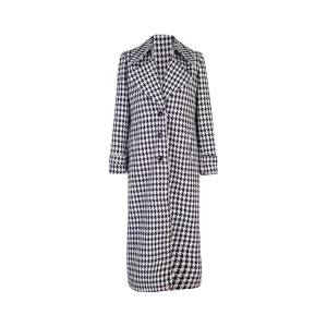 Abrigo Doria Blanco/Negro