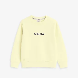 BABIES & KIDS - SUDADERA LIGHT YELLOW | PERSONALIZADA