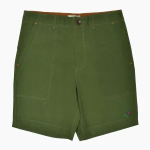 Bermudas Drill Canaria Verde Medio