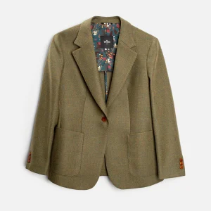 Saco M Agatha Lana Unicolor Verde Med