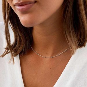 COLLAR BOLITAS PLATA