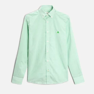 Camisa CBD Cuadros Peq. L-ATn Verde Claro
