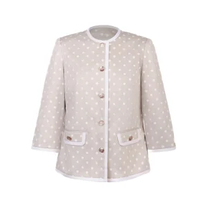 Chaqueta Velina Beige