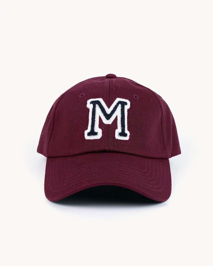 GORRA BURGUNDY | INICIAL - Imagen 4