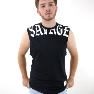 Camiseta de color negro con estampado