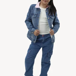 Chamarra Denim Con Forro