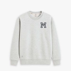 SUDADERA UNISEX GREY | INICIAL