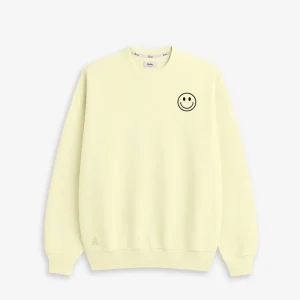 SUDADERA UNISEX LIGHT YELLOW | SMILE