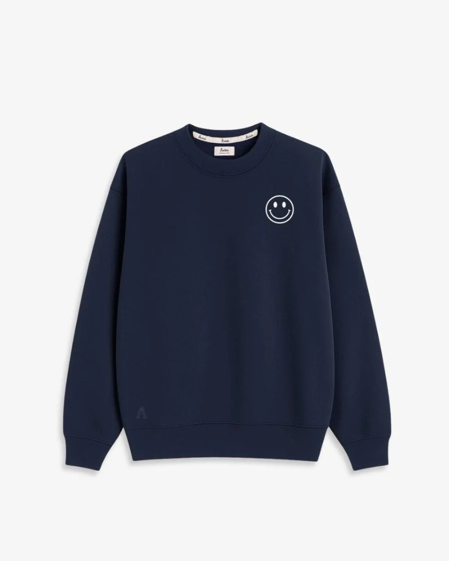 SUDADERA UNISEX NAVY BLUE | SMILE