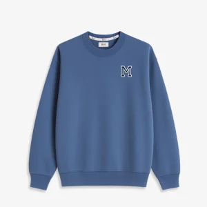 SUDADERA UNISEX OCEAN BLUE | INICIAL