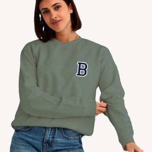 SUDADERA UNISEX OLIVE GREEN | INICIAL