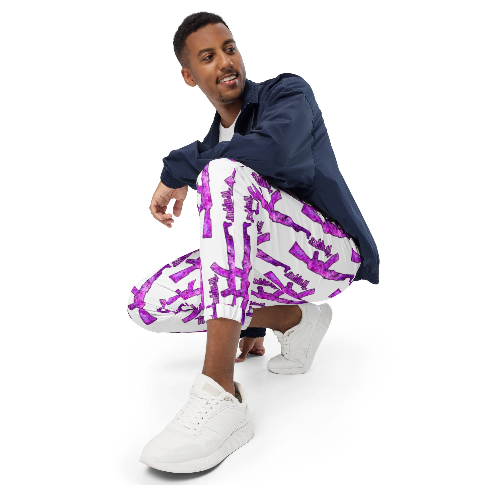 AKA TRAPPER Unisex Track Pants - Imagen 4